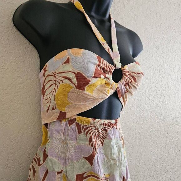 NWT Volcom Oh Lei Halter Cami - Picture 3 of 9